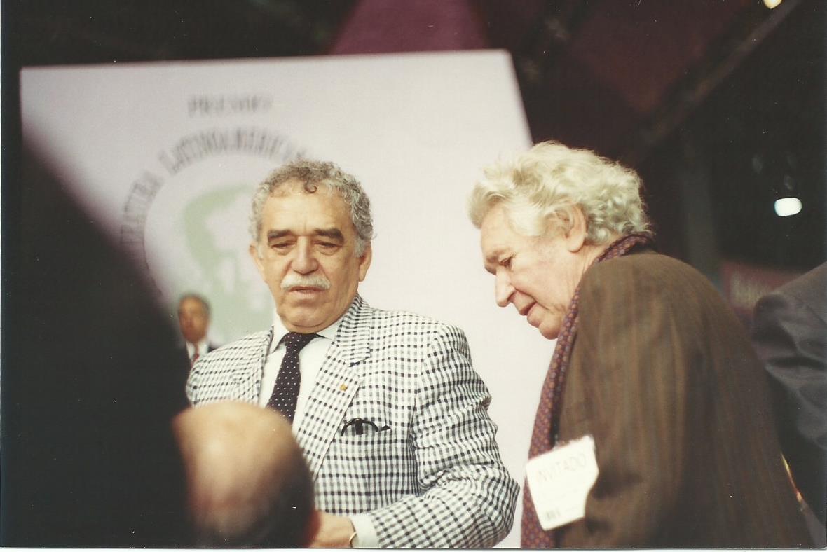 Juan José Arreola y Gabriel García Márquez.